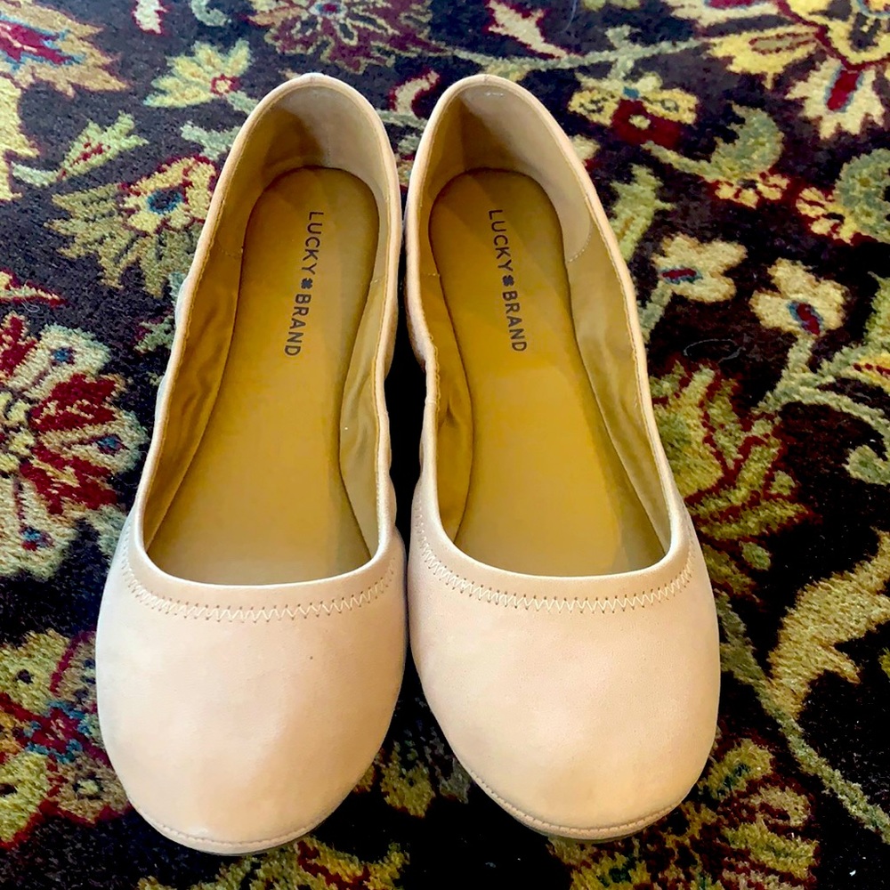 Lucky Brand- size 8 ballet flats